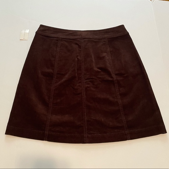 Charter Club A-Line Skirt Rich Truffle Sz 6 - Picture 6 of 12